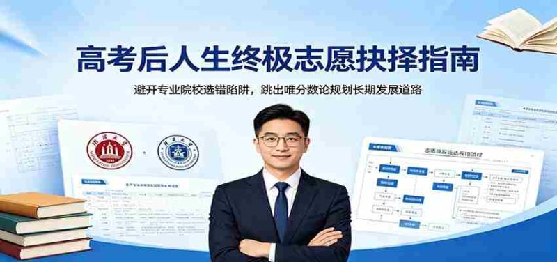 高考后人生终极志愿抉择指南:避开专业院校选错陷阱,跳出唯分数论规划长期发展道路-湘创网