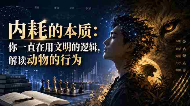 付费文章:内耗的本质:你一直在用文明的逻辑,解读动物的行为-湘创网