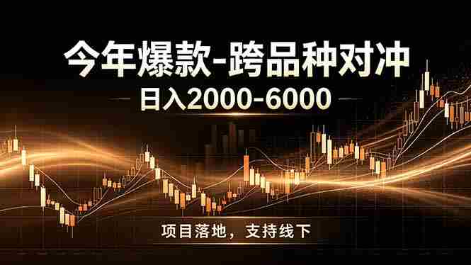 （19179期）全新跨品种对冲模式上线！日稳定盈利 2000-6000，合规长久可批量放大-湘创网