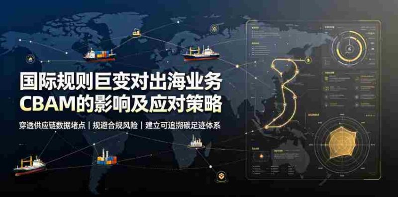 国际规则巨变对出海业务CBAM的影响及应对策略,帮助企业穿透供应链数据堵点,规避合规风险-湘创网