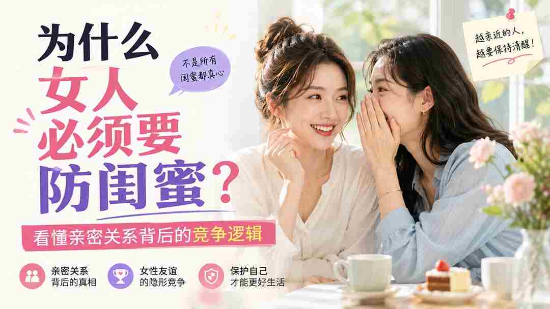 （20114期）付费文章：为什么女人必须要防闺蜜？看懂亲密关系背后的竞争逻辑-湘创网