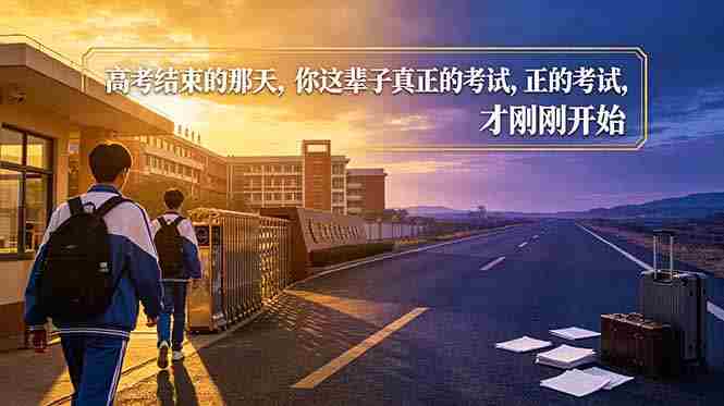 (18968期)付费文章:高考结束的那天,你这辈子真正的考试,才刚刚开始-湘创网