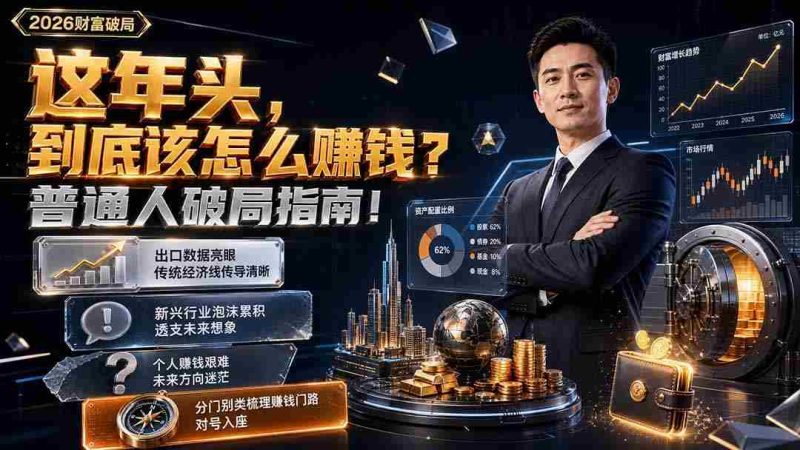 (19660期)付费文章:这年头,到底该怎么赚钱?普通人破局指南!-湘创网