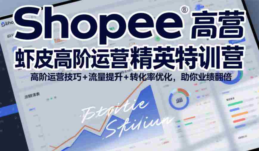 Shopee虾皮高阶运营精英特训营，高阶运营技巧+流量提升+转化率优化，助你业绩翻倍（更新26年7月）-湘创网