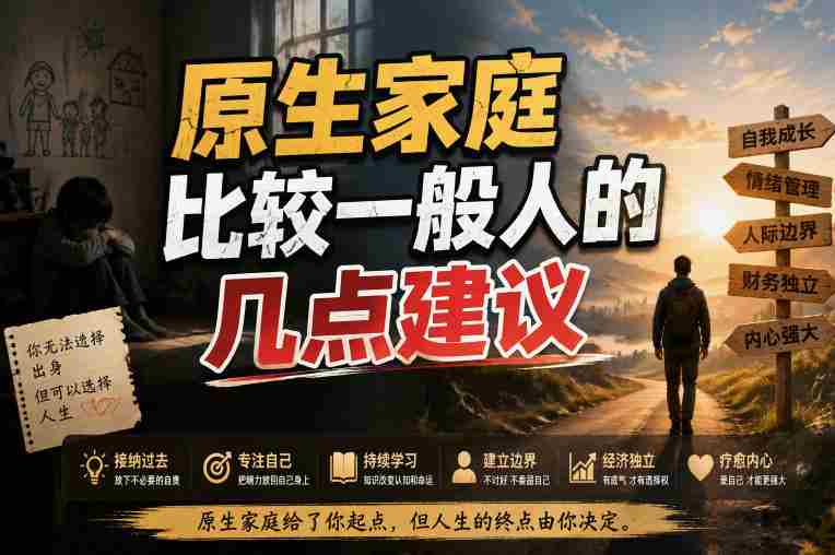 付费文章:给原生家庭比较一般人的几点建议-湘创网