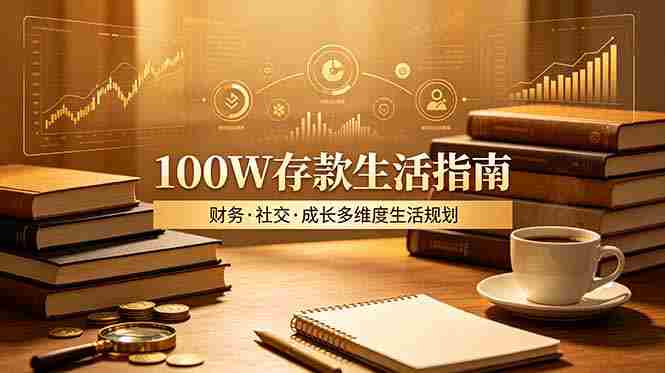 (19121期)付费文章:100W存款生活指南,如何从财务、社交、成长等维度规划自己的生活-湘创网