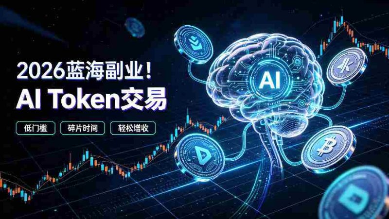 2026全新风口副业|AI智能Token交易,空闲时间轻松 賺 收益,无需全天盯盘【揭秘】-湘创网