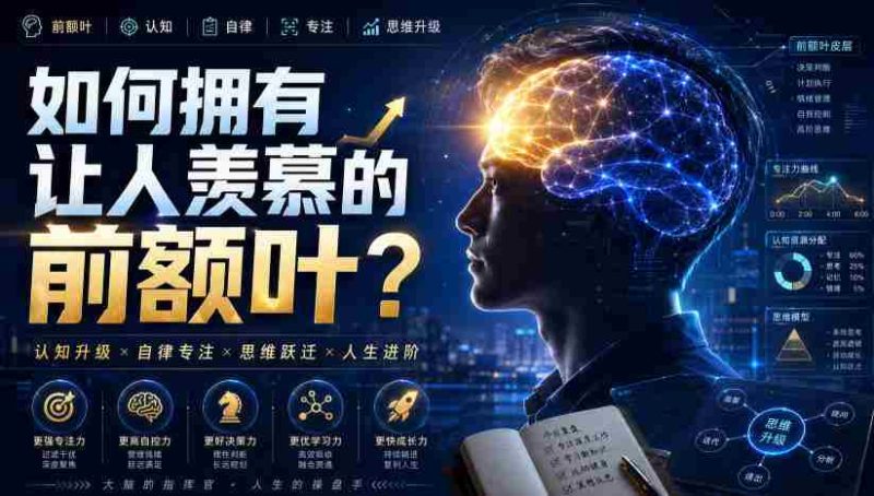 付费文:如何拥有让人羡慕的前额叶?-湘创网