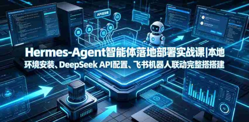 Hermes-Agent智能体落地部署实战课｜本地环境安装、DeepSeek API配置、飞书机器人联动完整搭建教程-湘创网
