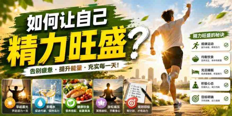 付费文章：如何让自己精力旺盛？-湘创网