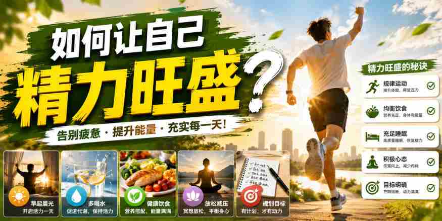 付费文章：如何让自己精力旺盛？-湘创网