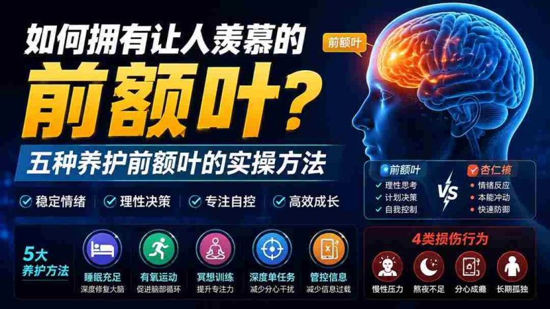 (19805期)付费文章:如何拥有让人羡慕的前额叶?五种养护前额叶的实操方法-湘创网