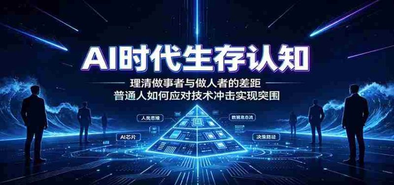 AI时代生存认知:理清做事者与做人者的差距,普通人如何应对技术冲击实现突围-湘创网