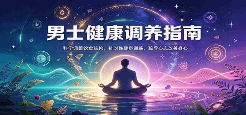 男性养生秘籍：合理膳食搭配，精准运动锻炼，调节心情，全方位呵护身心健康-湘创网
