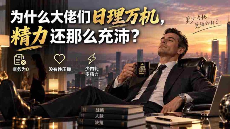 (20244期)付费文章:为什么大佬们日理万机,精力还那么充沛?-湘创网