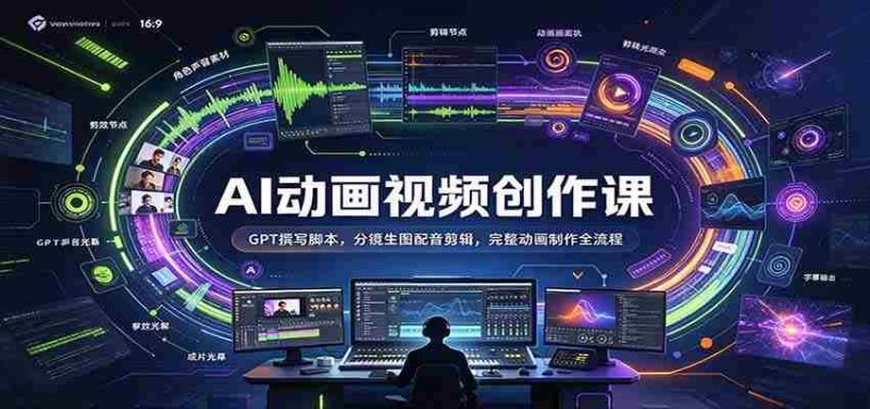 探索AI动画制作奥秘:GPT助你撰写剧本,分镜头绘画与配音剪辑,全方位掌握动画制作全程技巧-湘创网