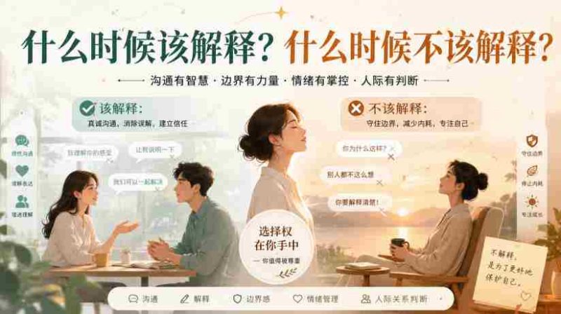付费文章:什么时候该解释?什么时候不该解释?-湘创网