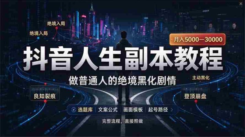 AI人生模拟在抖音走红,28部作品助涨粉丝33万,一窥即能创作爆款内容-湘创网