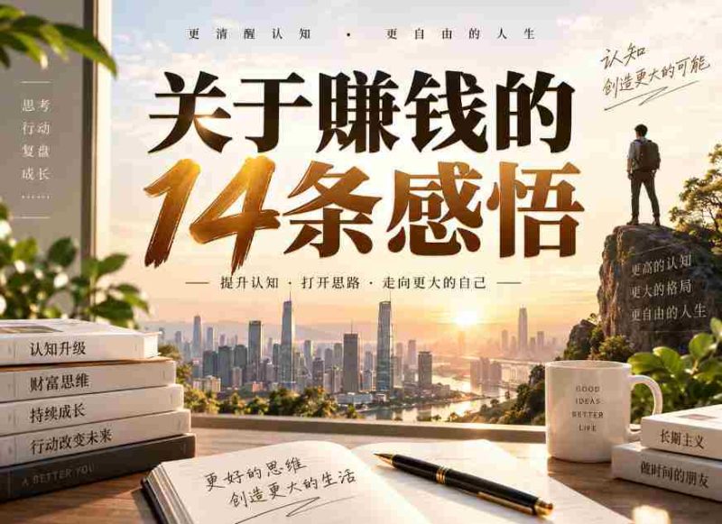 付费文章:关于賺钱的14条感悟-湘创网