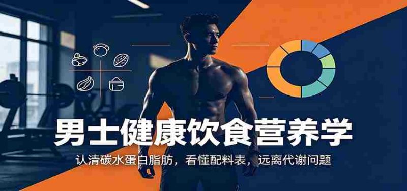 男士健康饮食营养学：认清碳水蛋白脂肪，看懂配料表，远离代谢问题-湘创网