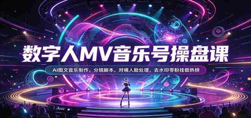 AI音乐制作达人养成记:揭秘数字人MV全流程,从分镜脚本到去水印技巧!-湘创网