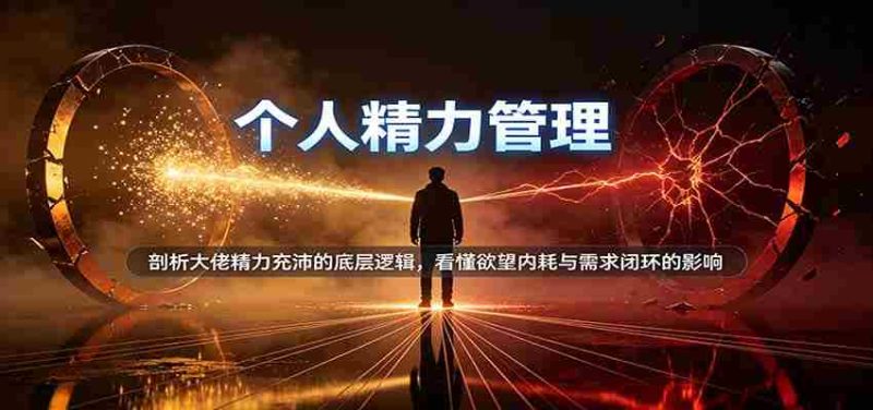 揭秘成功人士高效能量运用秘诀:揭秘内耗欲望与需求循环的关键作用-湘创网