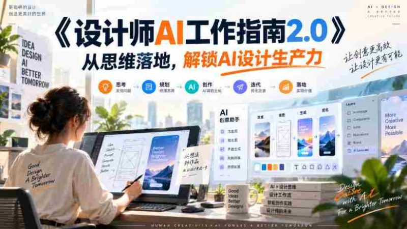 AI设计新篇章:设计师进阶宝典2.0,解锁高效创作秘籍-湘创网