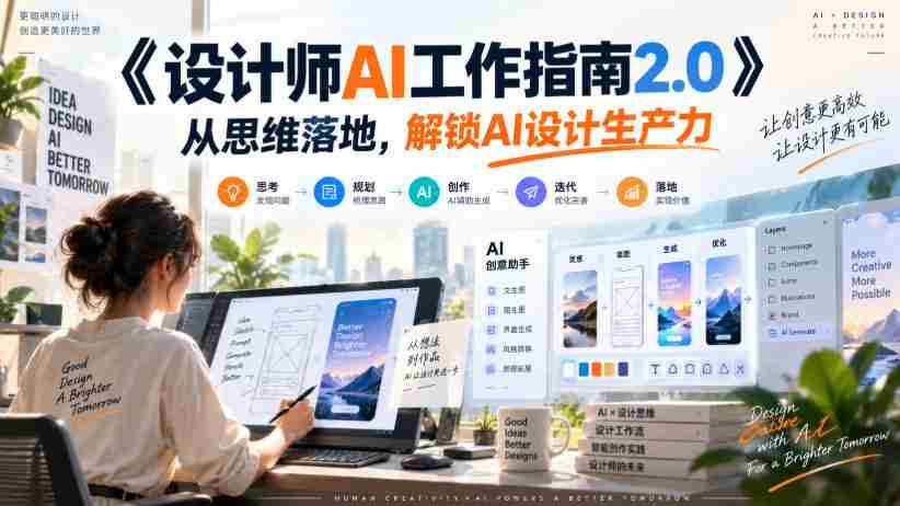 AI设计新篇章：设计师进阶宝典2.0，解锁高效创作秘籍-湘创网