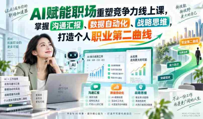 数字化时代职场新技能:AI助力,提升沟通、自动化和数据战略,拓展职业发展新维度-湘创网