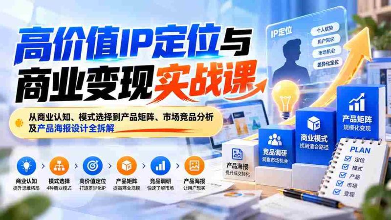 解码高价值IP商业化之路：全面解析商业视角、模式抉择、产品布局、市场竞争及海报设计的实战策略-湘创网